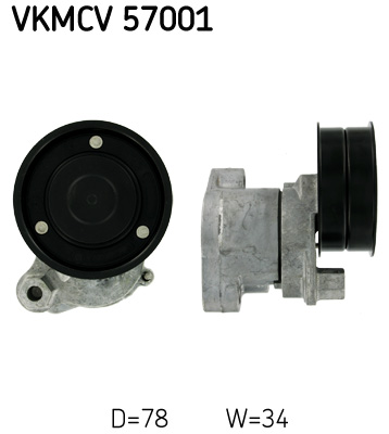 SKF Feszítőkar, hosszbordásszíj VKMCV57001_SKF